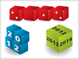 Image showing 2012 dices