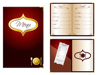 Image showing Restaurant menu design