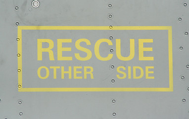 Image showing rescue