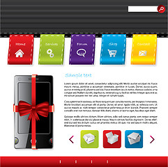 Image showing Gift webshop design