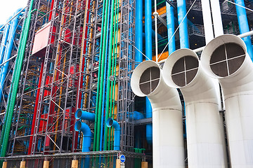 Image showing Pompidou centre in France