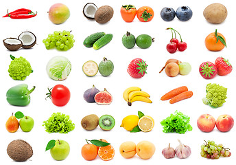 Image showing Fruits and Vegetables