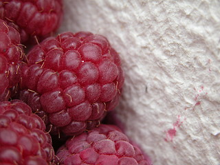 Image showing raspberries