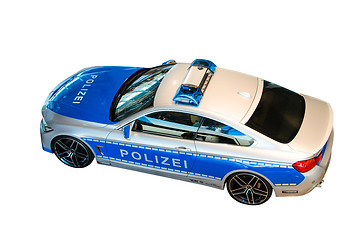 Image showing New model 2014 of German police patrol car