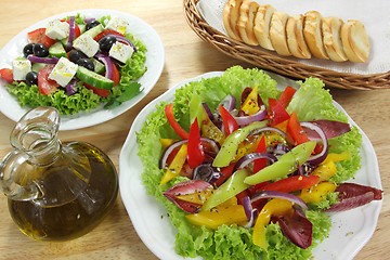 Image showing Salads