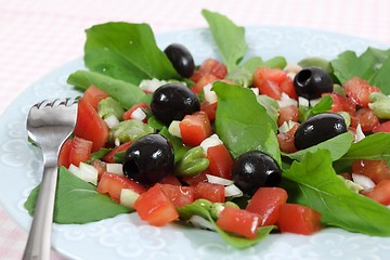 Image showing Fresh salad