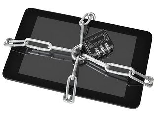 Image showing Mobile security