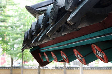 Image showing Korean temple