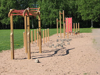 Image showing Childrens playground