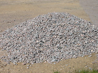 Image showing Pile of stones