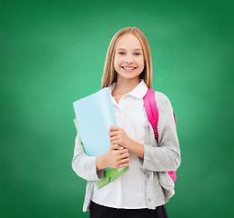 Image showing happy and smiling teenage girl