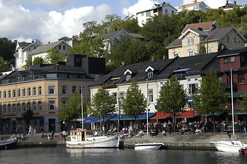 Image showing Arendal harbour