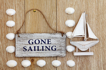 Image showing Gone Sailing