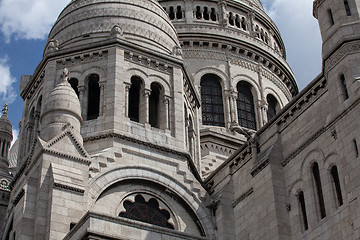 Image showing The Basilica of the Sacred Heart of Jesus,Paris