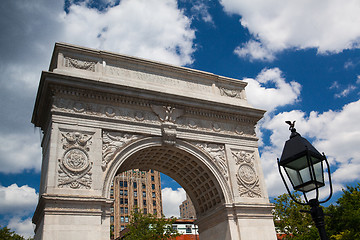 Image showing Washington Square Arch in New York