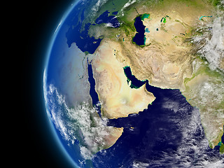 Image showing Middle East