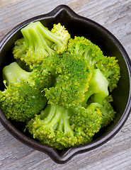 Image showing Crunchy Boiled Broccoli