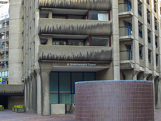 Image showing Barbican estate in London