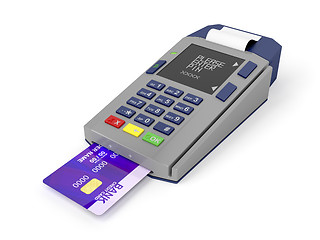 Image showing Credit card reader