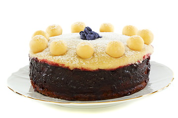 Image showing Traditional English Easter cake.