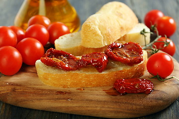 Image showing Sundried Tomato Bruschetta. 