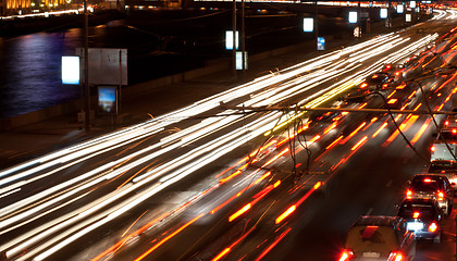 Image showing Night road