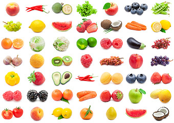 Image showing Fruits and Vegetables