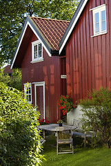 Image showing Red houses