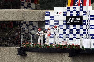 Image showing Montreal Formula 1 Winners Podium