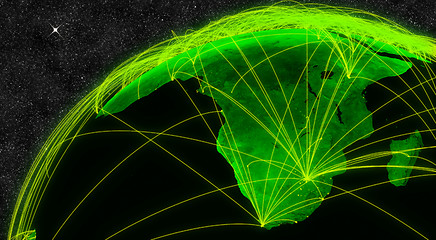 Image showing South Africa network