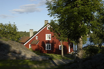 Image showing Red house