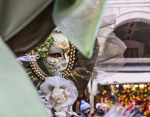 Image showing Mask in a Mirror