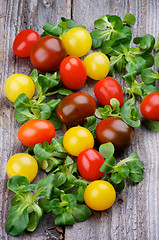 Image showing Various Cherry Tomatoes