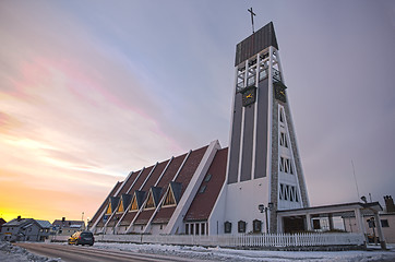 Image showing Church in Hammerfest