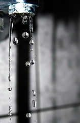 Image showing multiple water drops