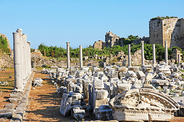 Image showing Turkey. Side. Antique ruins 