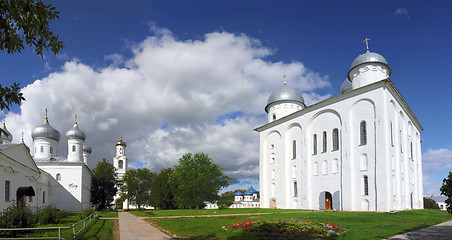 Image showing St. George Monastery in Veliky Novgorod