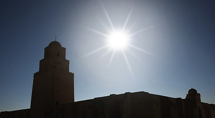 Image showing The Minaret of the Great Mosque of Kairouan