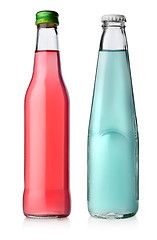 Image showing Two bottles of cocktail