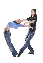 Image showing Dancing couple