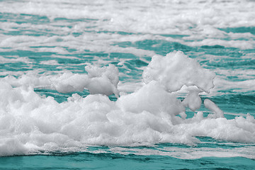 Image showing Sea foam