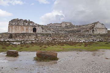 Image showing Ancient amphiteater