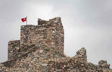 Image showing Ancient ruin in Hierapolis, Turkey