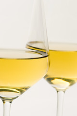 Image showing White Wine Glasses