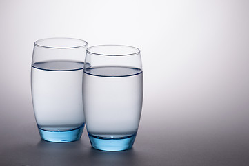 Image showing Water Glasses