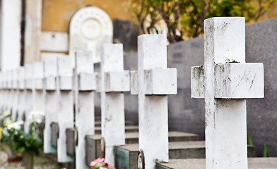 Image showing Cemetery architecture - Europe