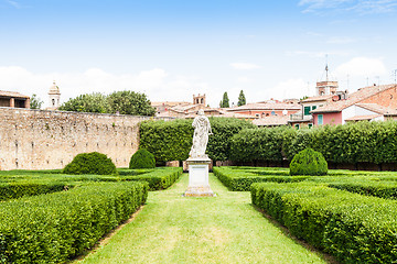 Image showing Italian garden