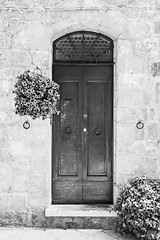 Image showing Tuscan door