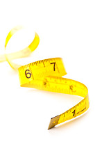 Image showing yellow measuring tape