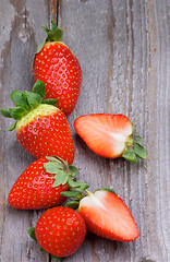 Image showing Strawberries